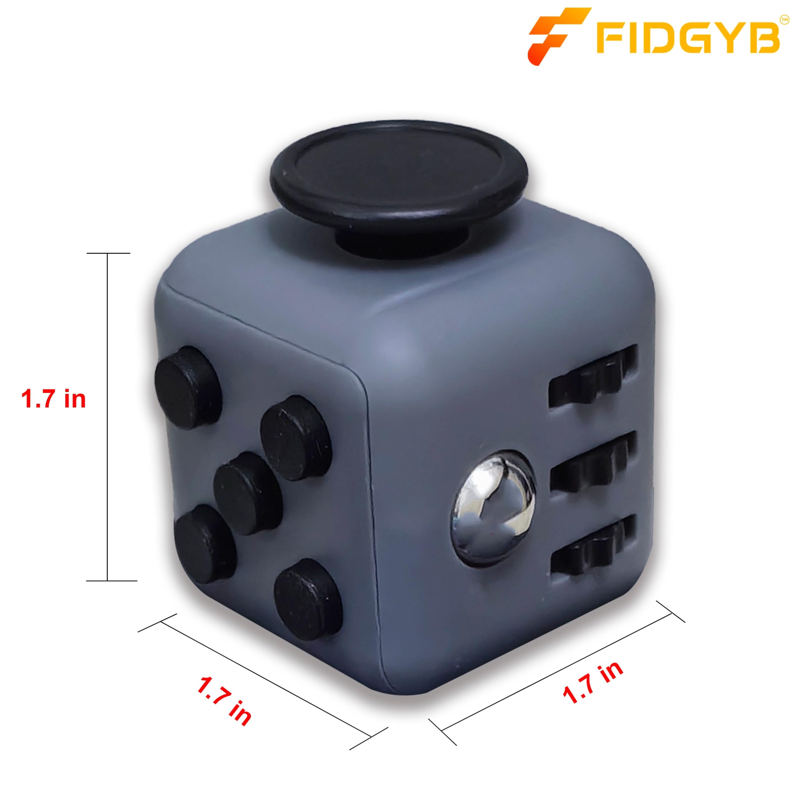 FIDGYB Cube comes with a satisfaction guarantee for confident purchasing.
