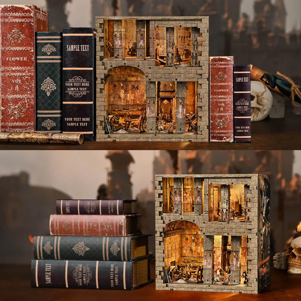 Fifijoy Book Nook DIY assembly kit for a satisfying building experience.