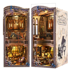 fifijoy Timeless Melody kit close-up of assembly pieces on a desk, Baroque-inspired charm