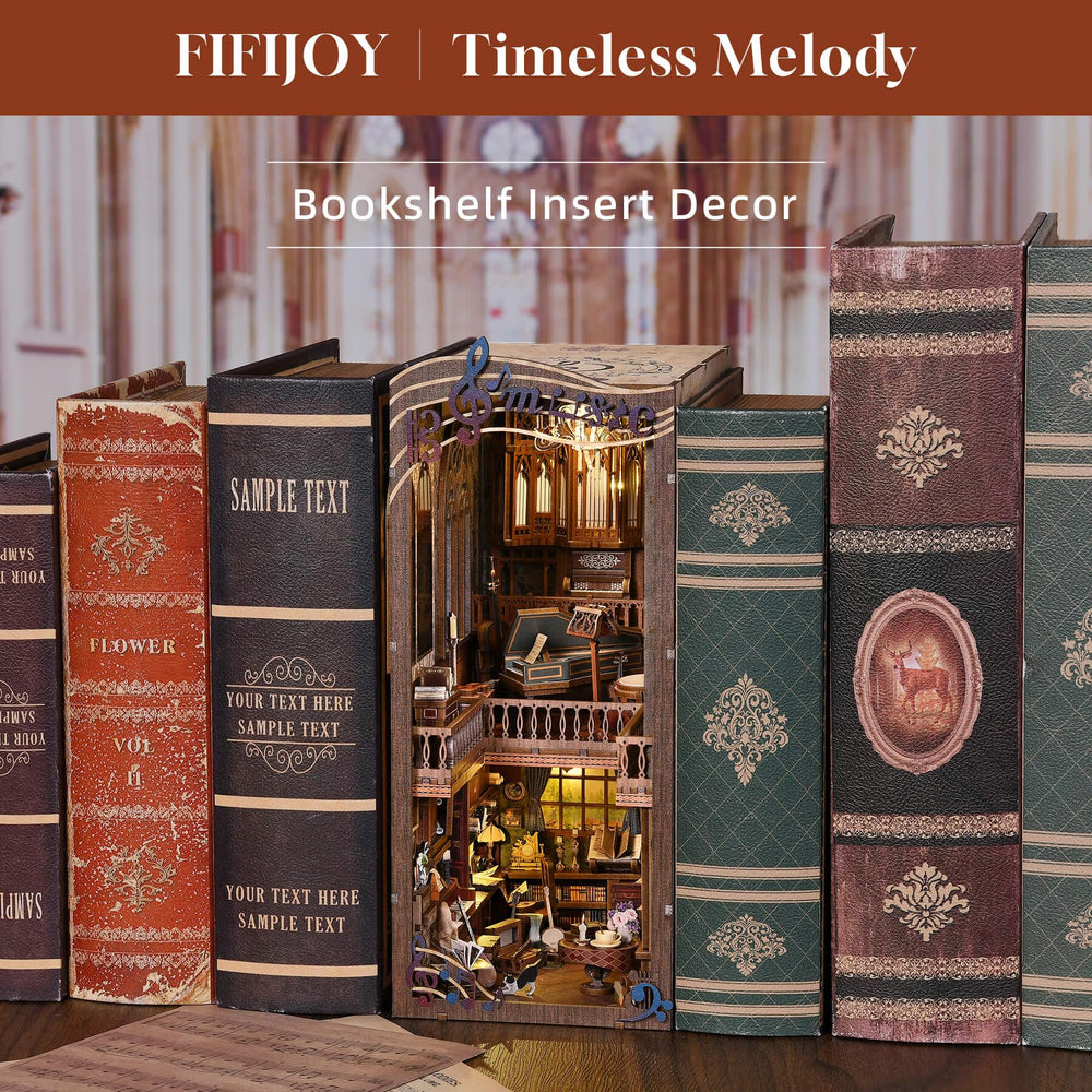 fifijoy Timeless Melody wooden puzzle parts are ready for creative building