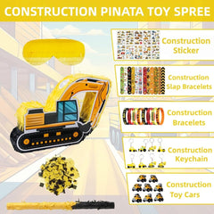 FIGEPO included bracelets, stickers, tapes, and confetti for a complete party kit.