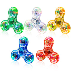FIGROL 5-pack spinners in boxes, ideal as party favors.