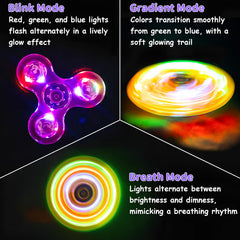 Figrol light-up spinner green supports sensory focus in class.