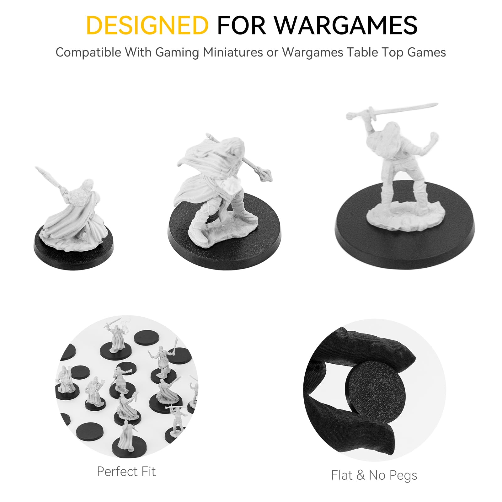 FigureSLAB textured base surface enhances adhesion for flawless miniature visuals.