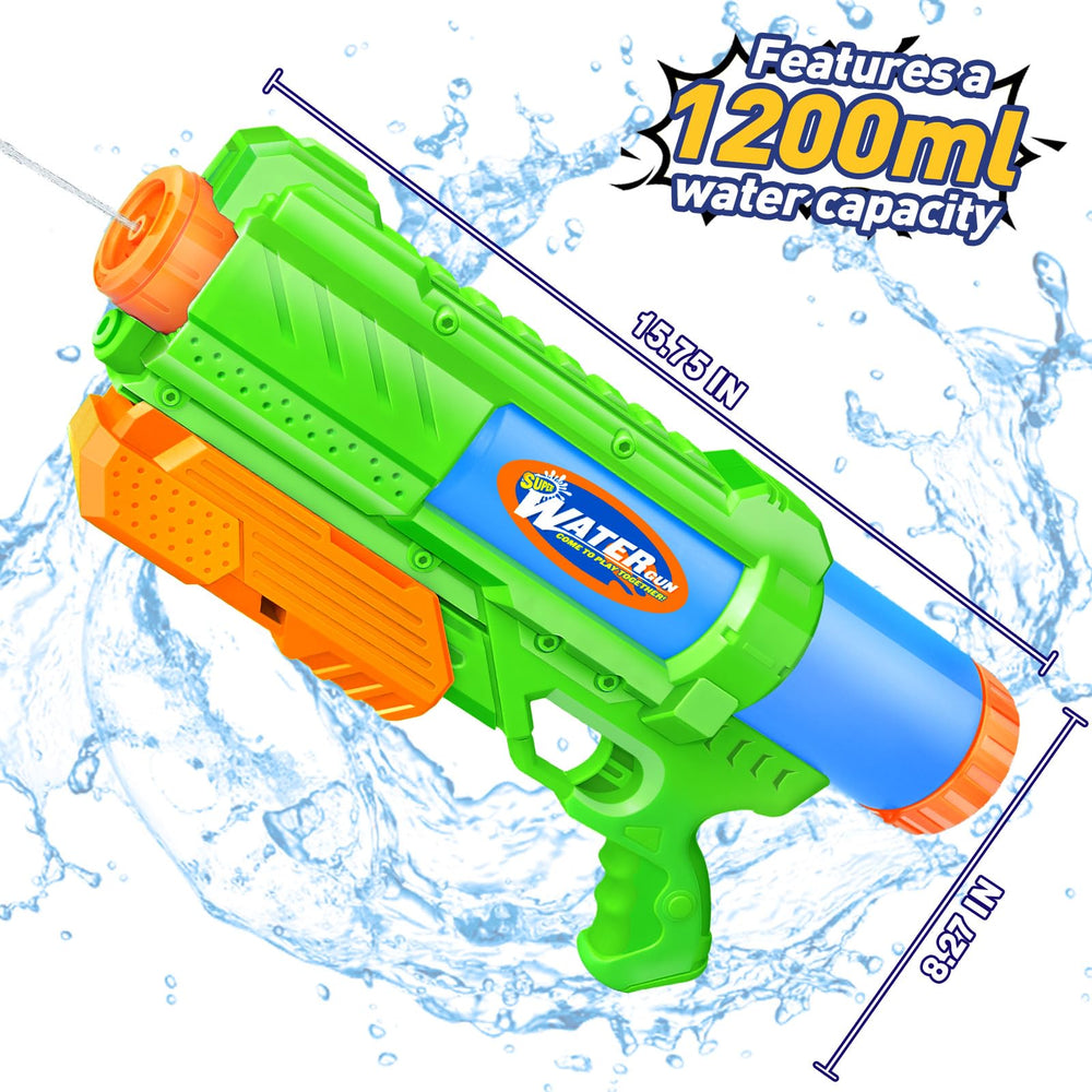 Fikamd pump-action water gun enables quick reloading during fast battles