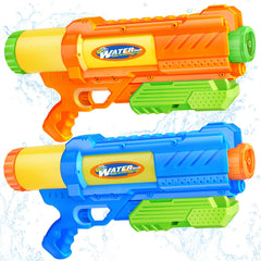 Fikamd two water guns front view for outdoor play and summer fun
