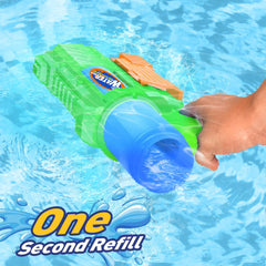 Fikamd water gun green compact design with comfortable grip for kids