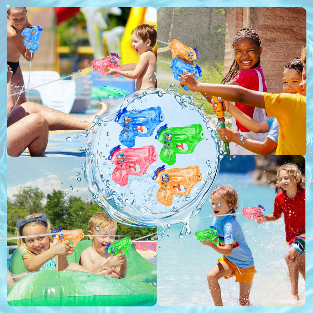 Battery-free operation of Fikamd water guns for quick use