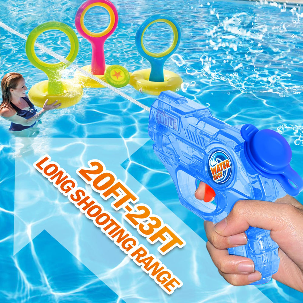 Vibrant Fikamd water guns set ideal for beach and pool parties