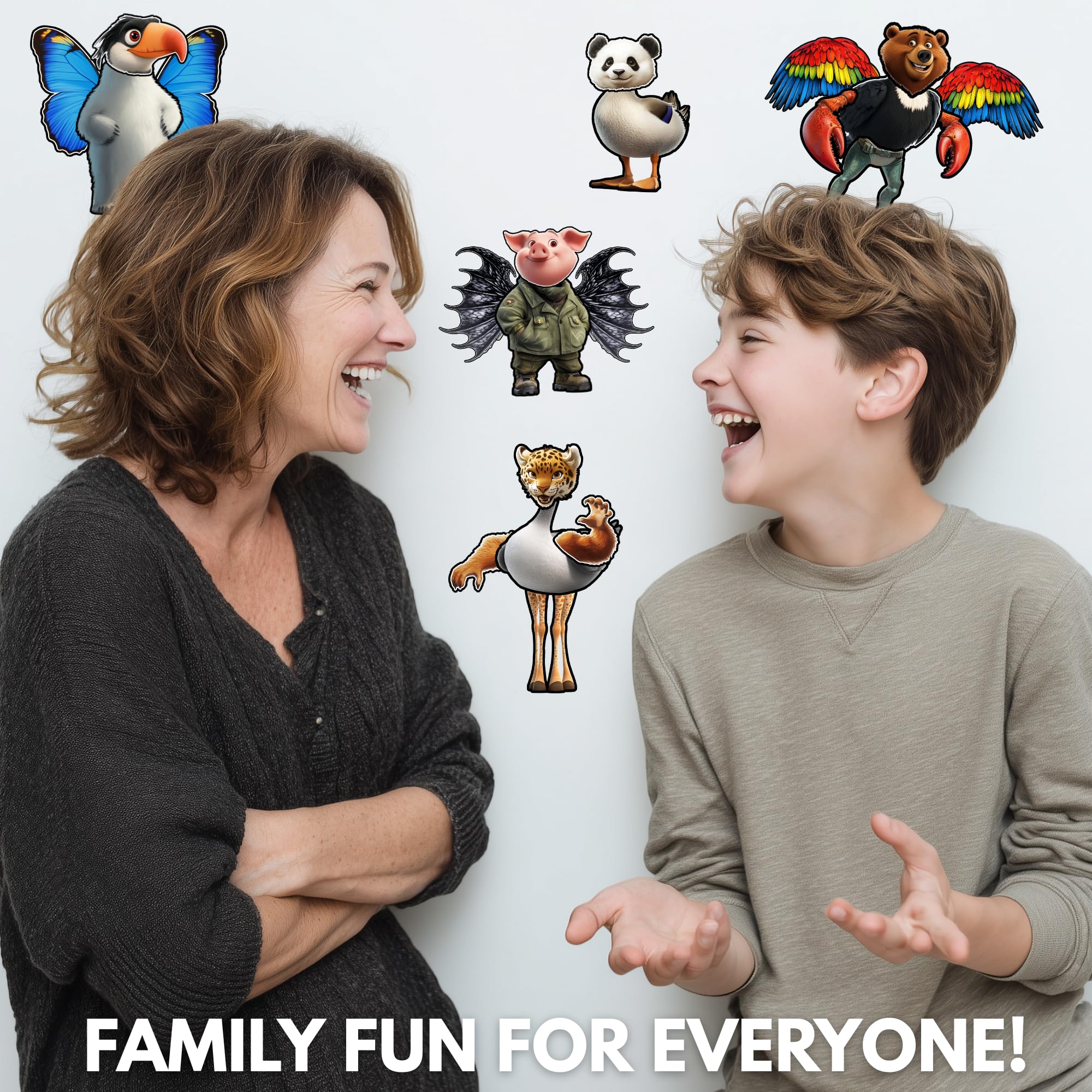 Filigree Fox Design cryptid magnets kitchen-table play: perfect for family time and imagination.