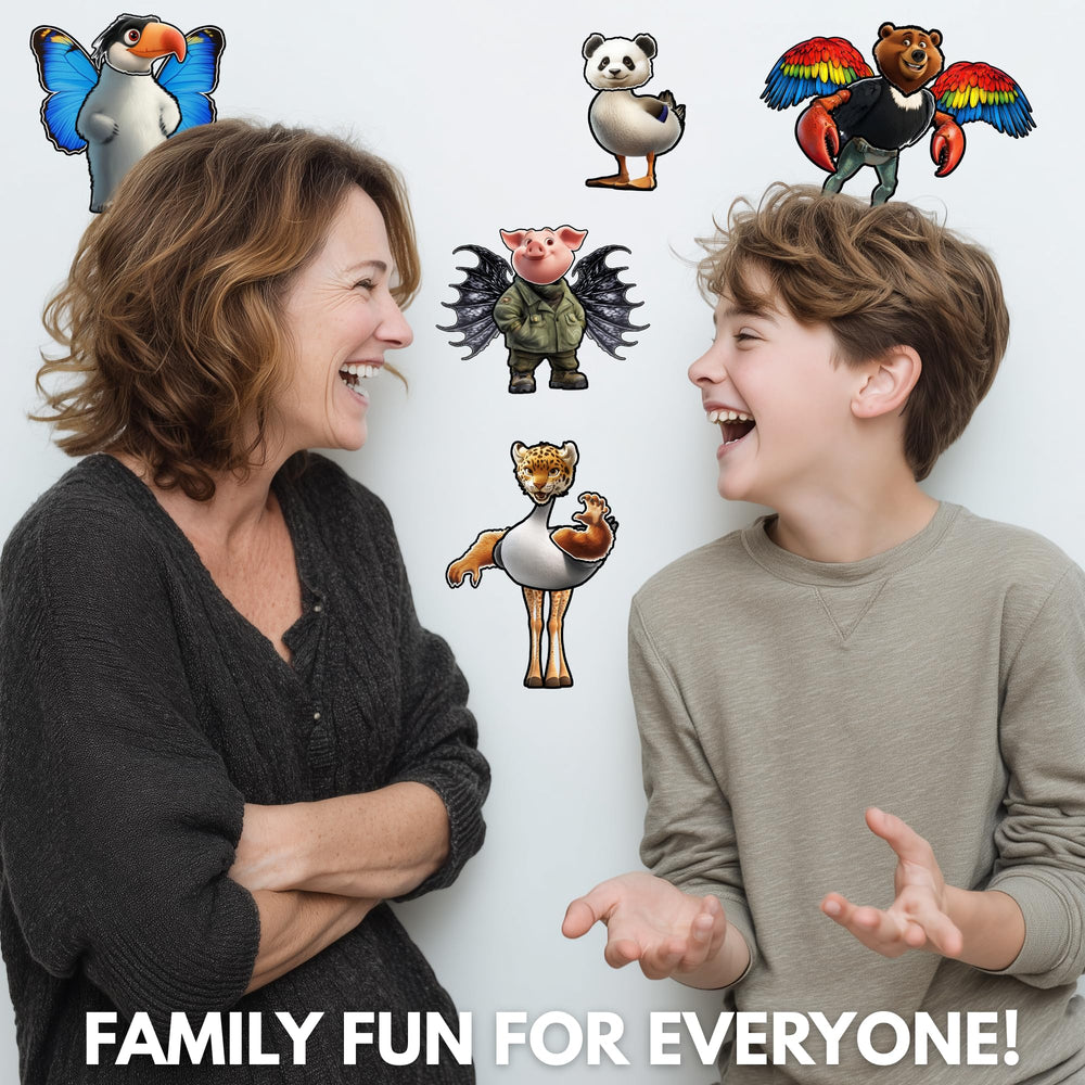 Filigree Fox Design cryptid magnets kitchen-table play: perfect for family time and imagination.