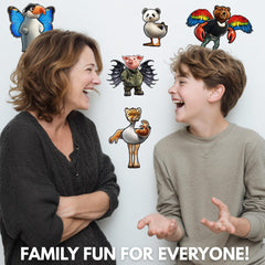 Filigree Fox Design cryptid magnets kitchen-table play: perfect for family time and imagination.