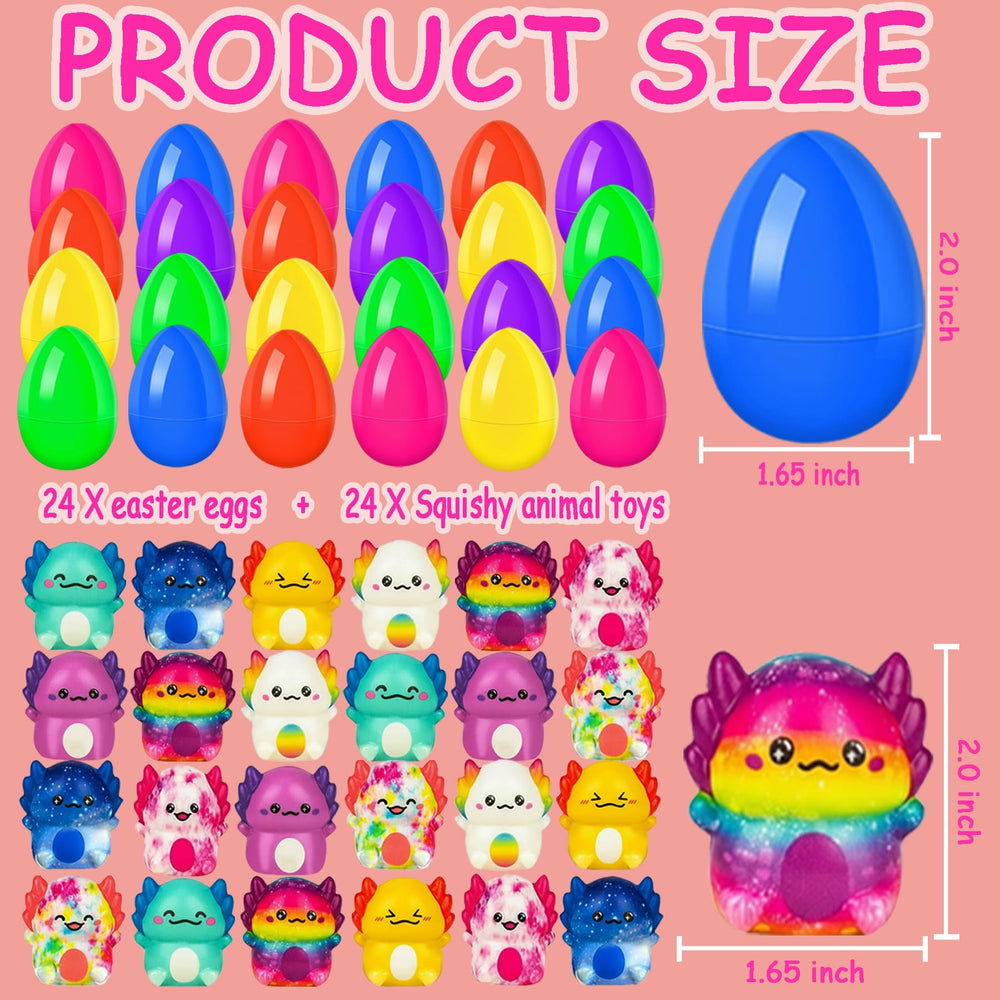 Filledeggs bright-colored Easter eggs with hidden toys for kids.