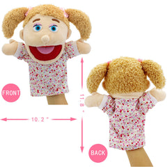 FIMIGID family puppet mother figure ideal for bedtime stories and gentle play