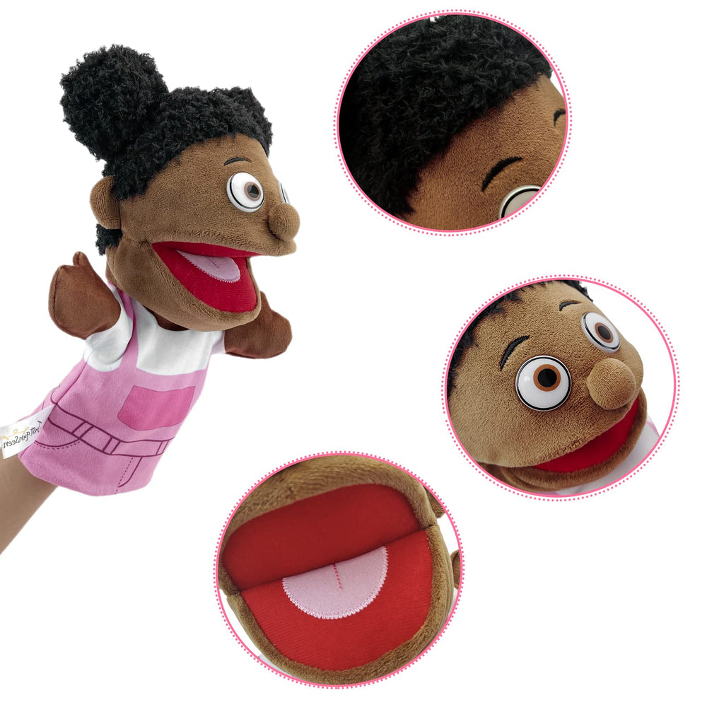 Fimigid soft plush fabric offers durable, comfortable wear during long play.