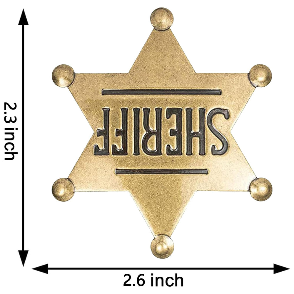 Finduat sheriff badge pack ideal for party favors and goodie bags.