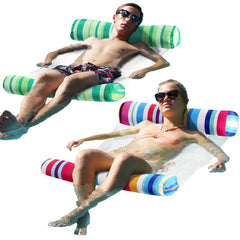 FindUWill 2-pack water hammock 55x28 on water offers comfortable adults lounging
