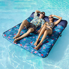 FindUWill Ultra Comfort pool float 77inch offers spacious two-person lounging on water.
