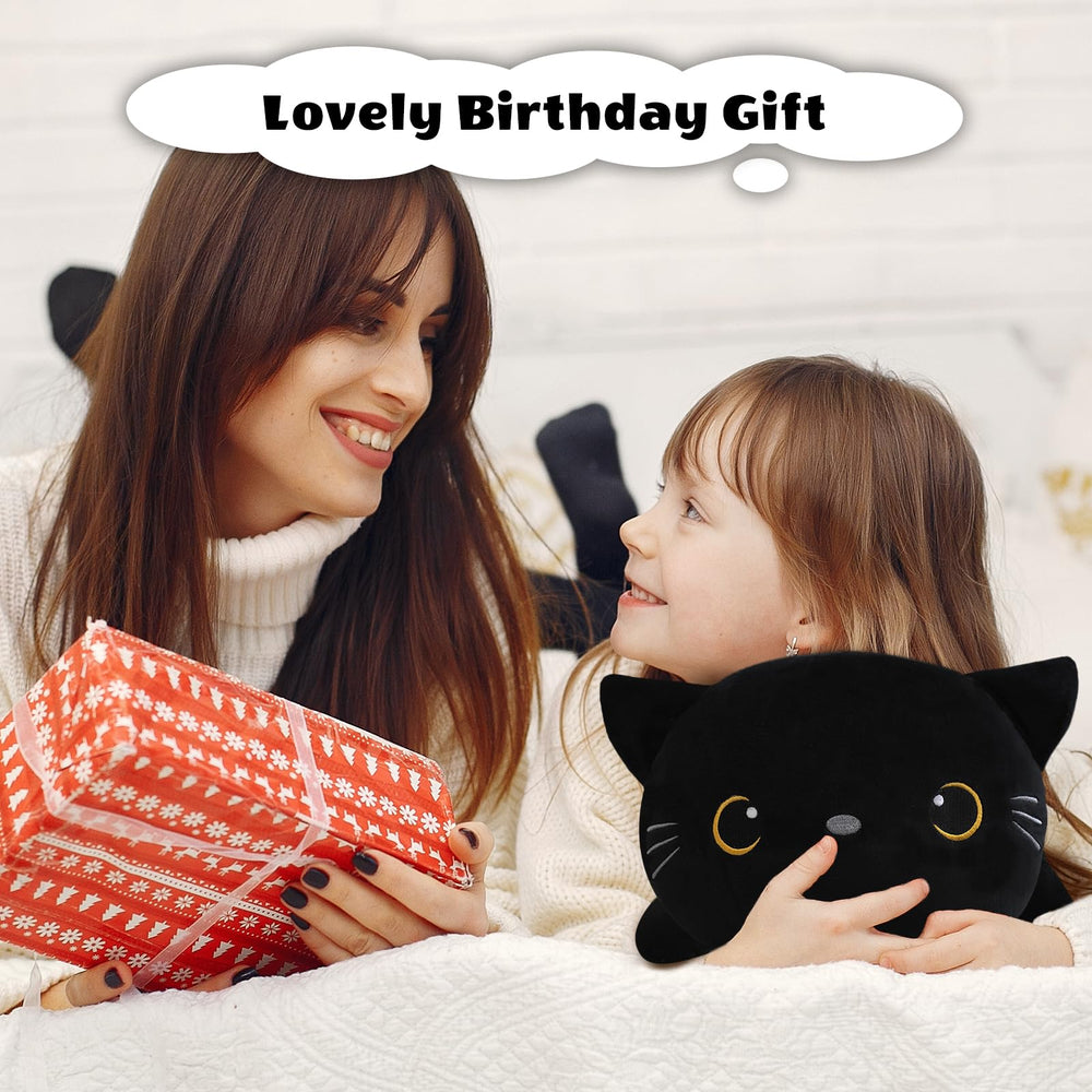 Finebee weighted cat plush vacuum-sealed pack encourages easy unboxing