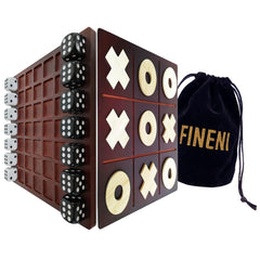 FINENI Dice Battle board with dual sides for versatile play at home.