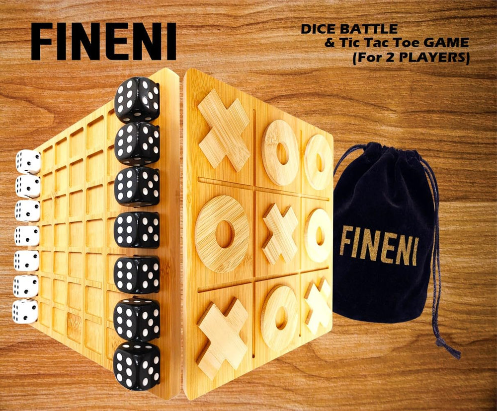 FINENI Dice Battle color dice close-up highlighting vibrant pieces ideal for fast decisions