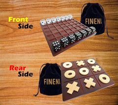 FINENI Dice Battle gift-ready packaging for game nights and gatherings.