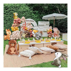 Finypa forest animal balloon bear adds a charming focal point