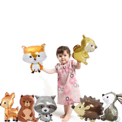 Finypa forest animal balloon deer brightens baby shower tables
