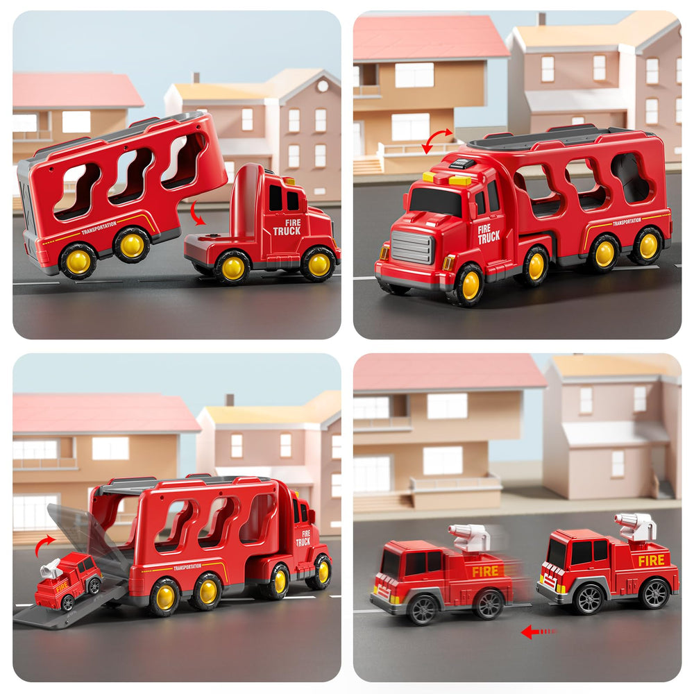 JUKUDAHU fire car for fast response play sessions.