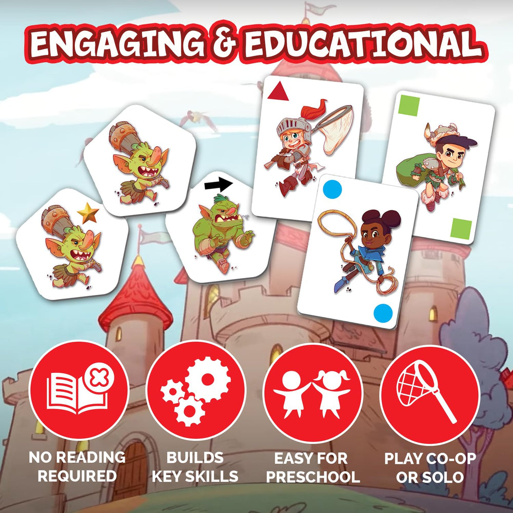 Fireside Games My First Castle Panic offers quick 20-minute rounds for busy families