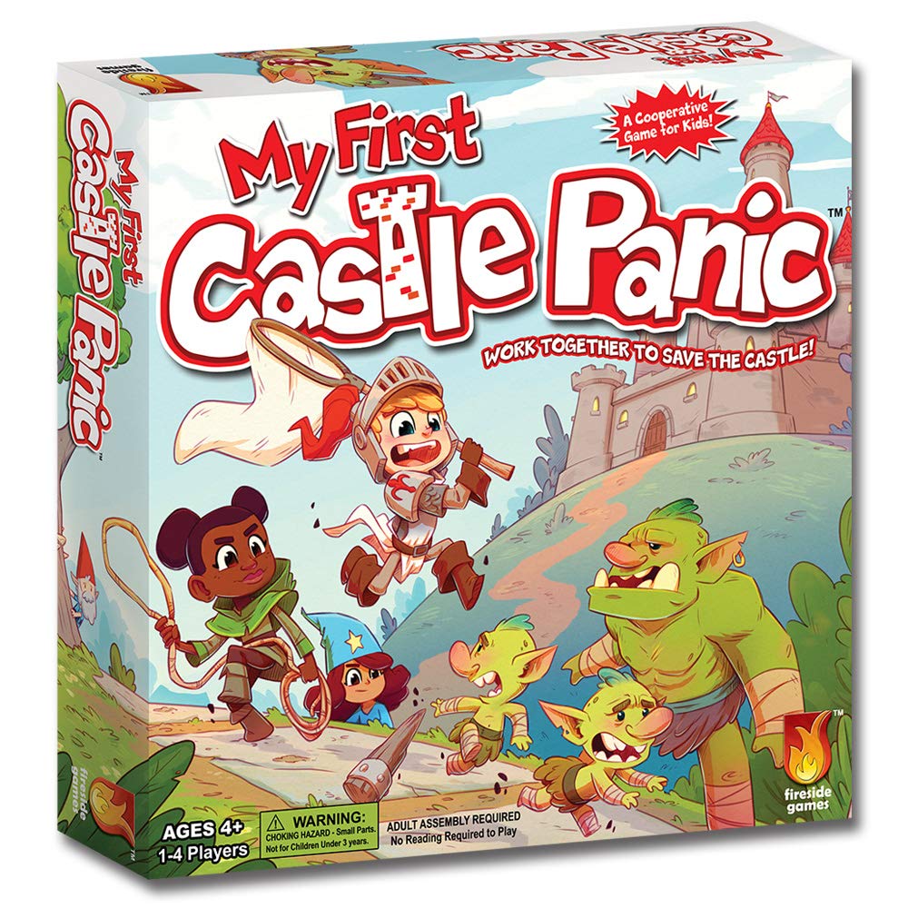 Fireside Games My First Castle Panic promotes cooperative play for families