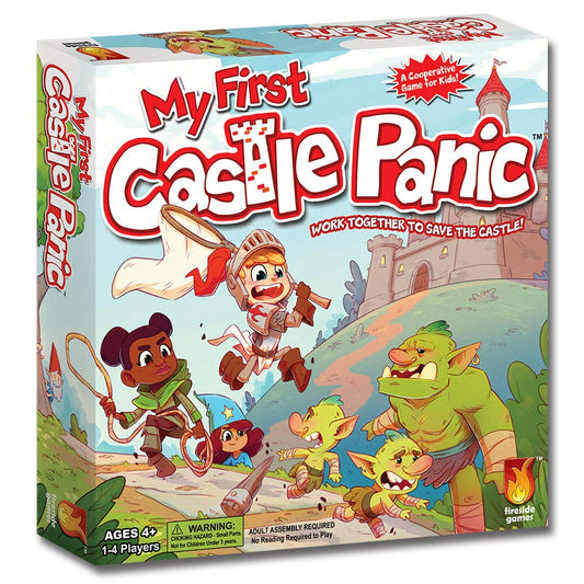 Fireside Games My First Castle Panic promotes cooperative play for families