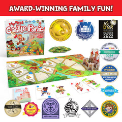 Fireside Games My First Castle Panic is ideal for 1–4 players and learning