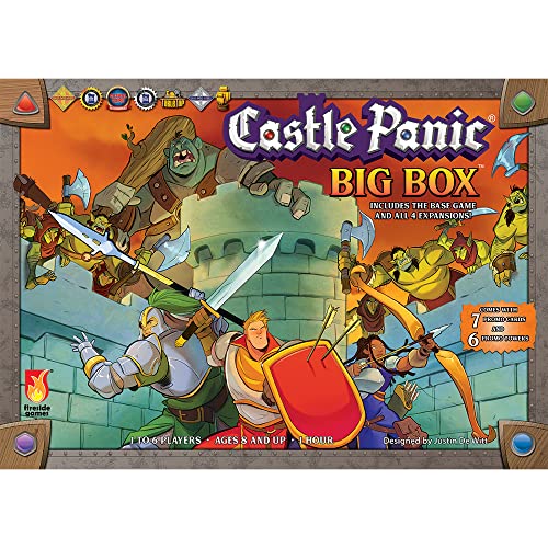 Fireside Games Wizard’s Tower expansion visual showing magic and spellcasting for adventurous battles.