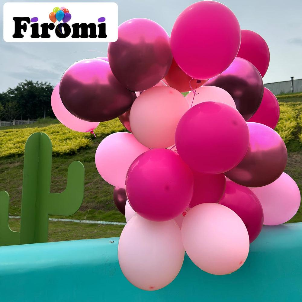 Firomi pink ribbons 33ft for finishing touches on arches and garlands.