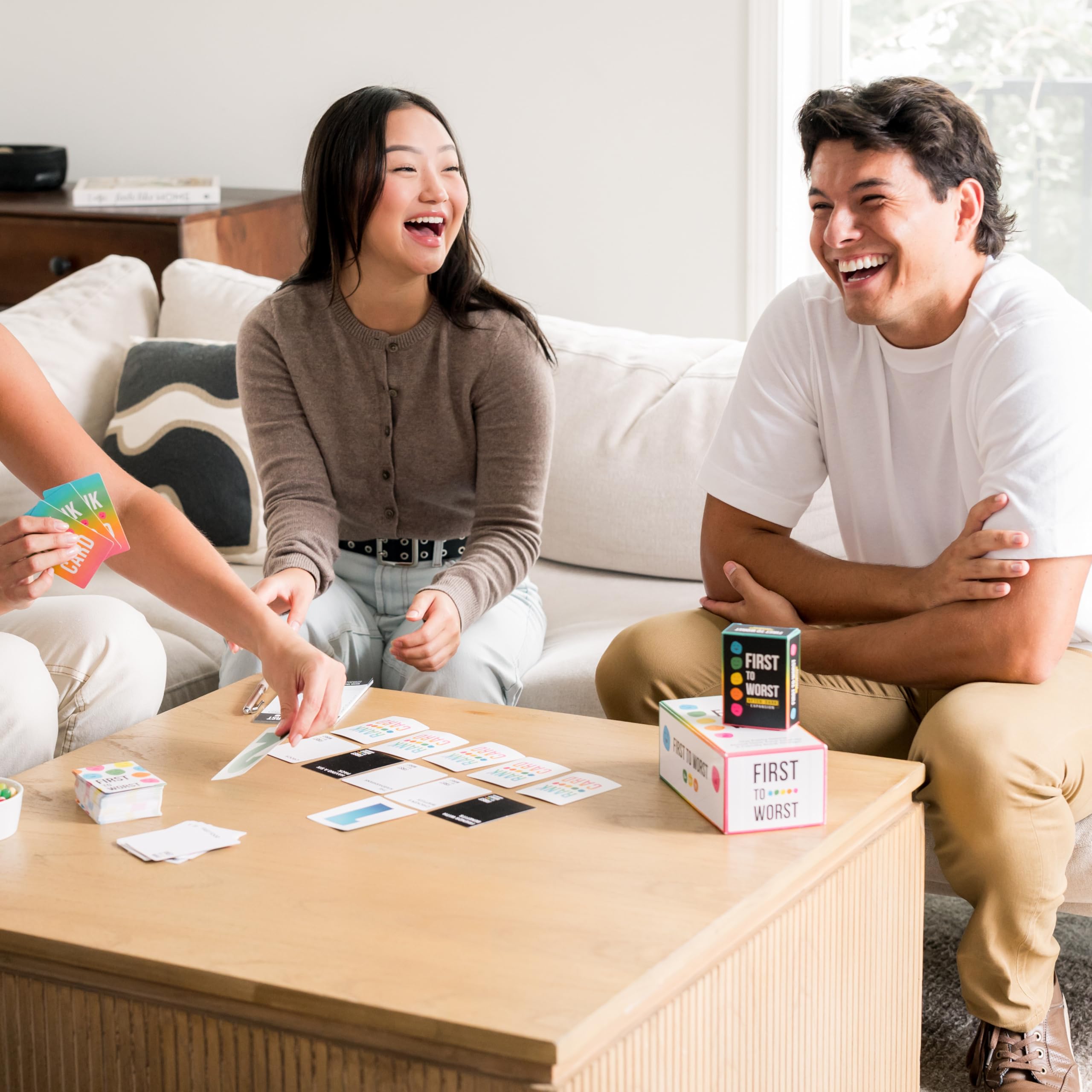 First to Worst After Dark cards deck sparks playful after-hours laughs.