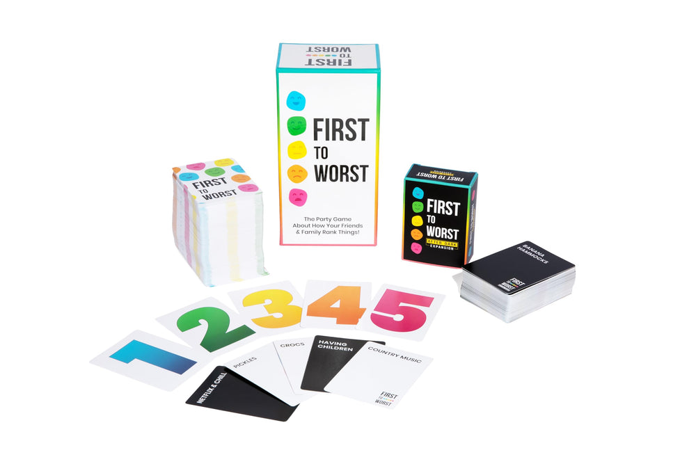 First to Worst family game night strengthens conversation and fun.