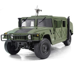 Fisca 1/18 scale model car with open doors for interactive display.