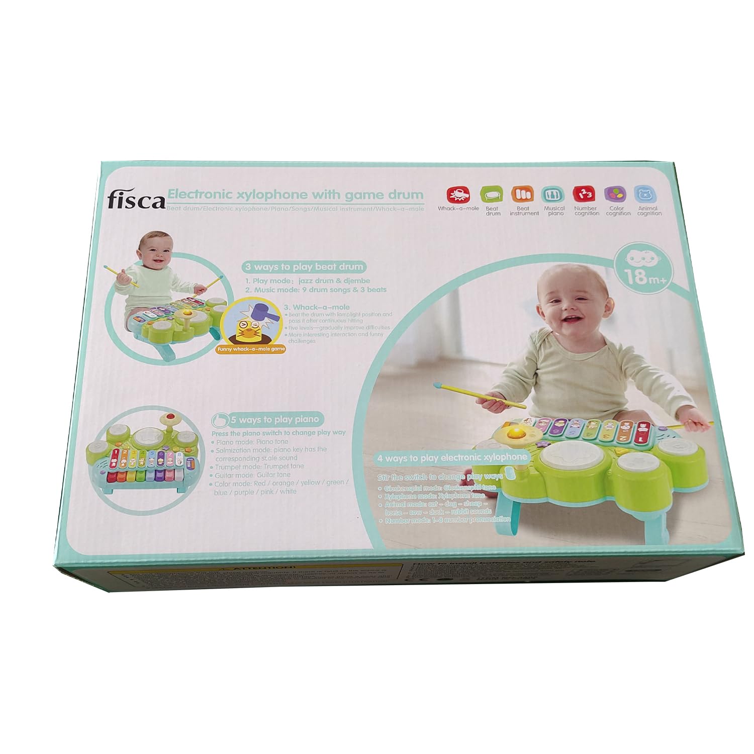 Fisca 3-in-1 battery compartment access.
