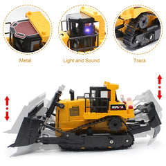 fisca bulldozer detail image highlights hydraulics, steering wheel, and cab for authentic feel