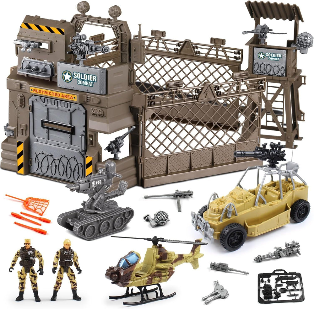 Fisca army men figures for imaginative play and storytelling.