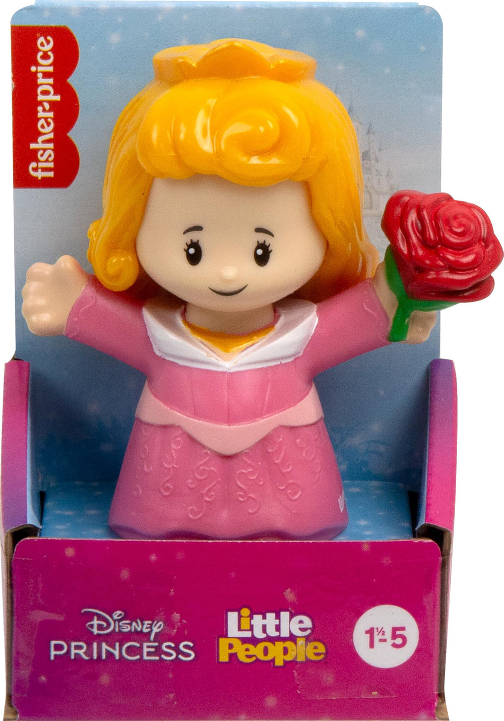 Fisher-Price Disney Princess Aurora figure enhances imaginative adventures for ages 1–5
