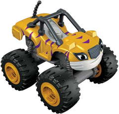 Fisher-Price Action play scene with Blaze trucks encouraging storytelling.