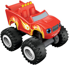 Fisher-Price close up Roll and Race action captures smooth wheels and bright colors