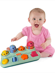 Fisher-Price Boppin' Activity Bugs show four bugs popping up for exploration.