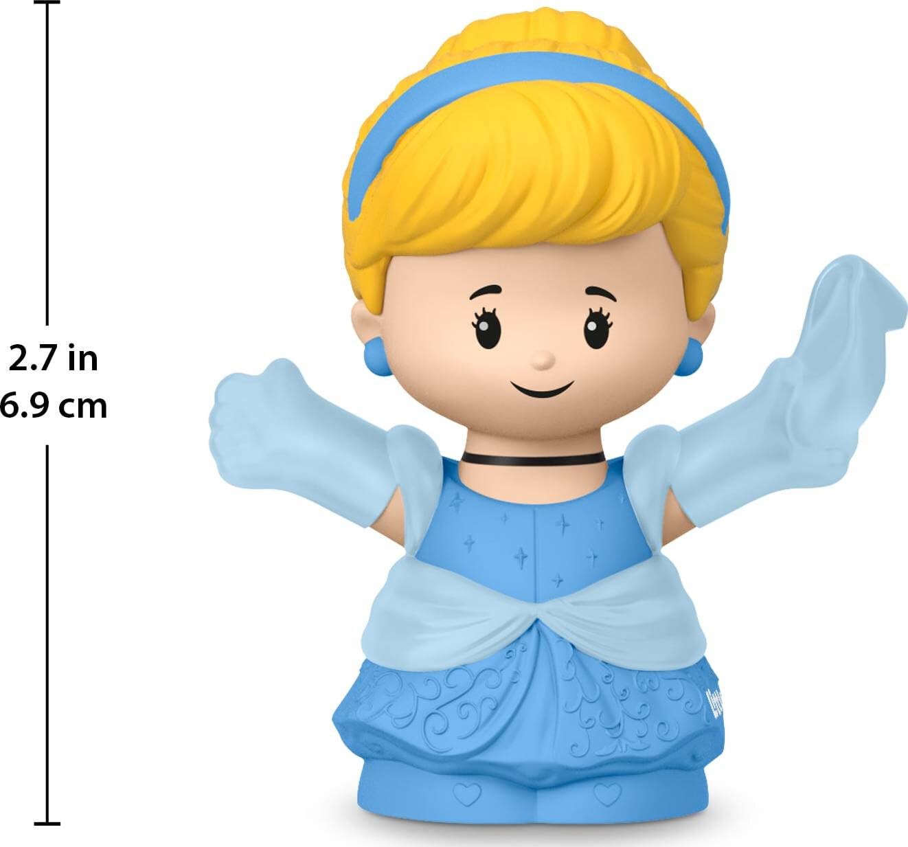 Fisher-Price Cinderella figure toddler-friendly size supports fine motor practice