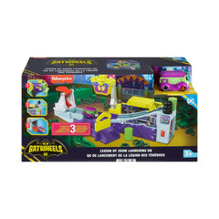 Fisher-Price Batwheels accessory set includes van and parts.