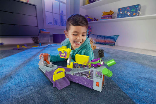 Fisher-Price Prank the Joker Van promotes action packed launches.