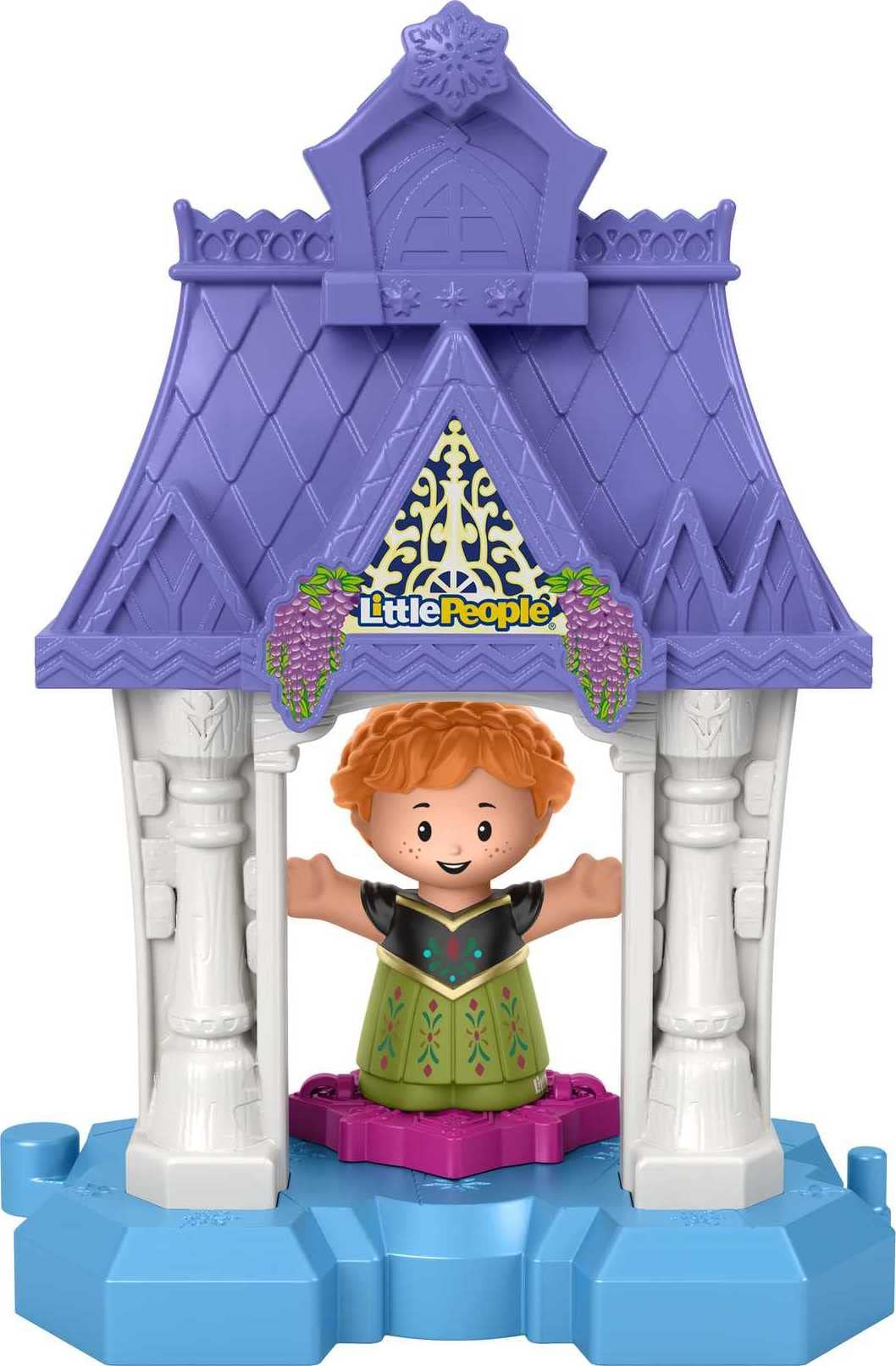 Fisher-Price Anna Arendelle playset on the go for imaginative play