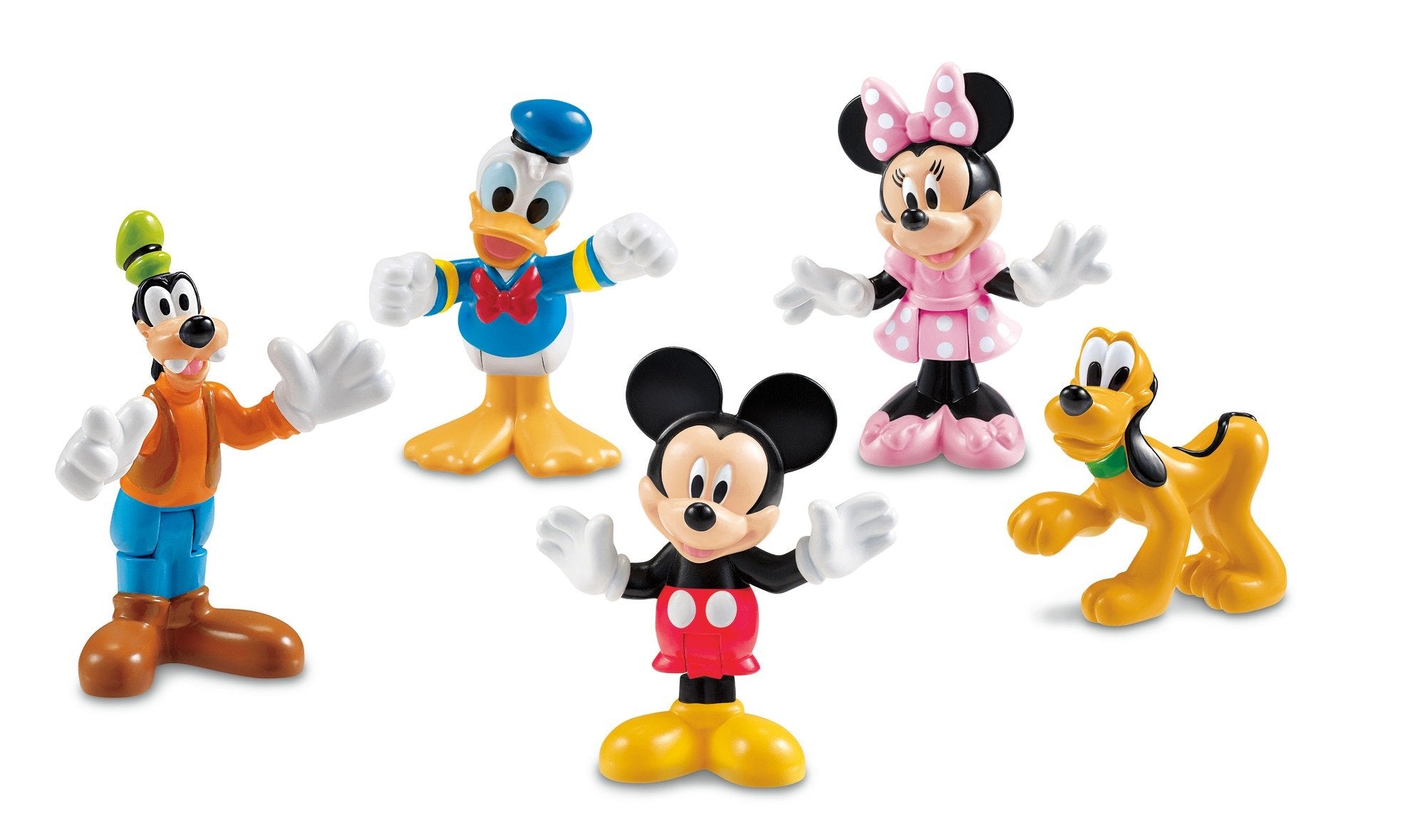 Fisher-Price Mickey Mouse figure for imaginative Clubhouse adventures.